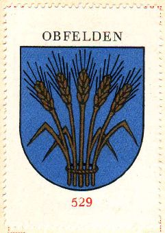 Wappen von/Blason de Obfelden