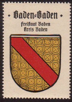 Wappen von Baden-Baden/Coat of arms (crest) of Baden-Baden