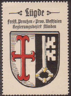 Wappen von Lügde/Coat of arms (crest) of Lügde