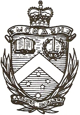 Coat of arms (crest) of the Monash University Regiment, Australia