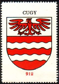 Wappen von/Blason de Cugy (Vaud)