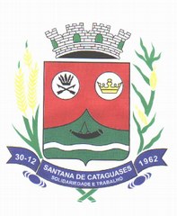 Arms (crest) of Santana de Cataguases