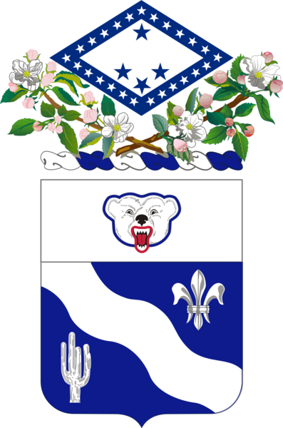 File:153rd Infantry Regiment (First Arkansas), Arkansas Army National Guard.png