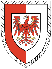 Coat of arms (crest) of the Armoured Brigade 42 Brandenburg, German Army