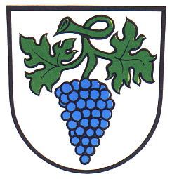 Wappen von Weingarten (Baden)/Arms (crest) of Weingarten (Baden)