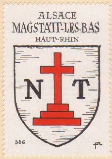 Blason de Magstatt-le-Bas/Coat of arms (crest) of {{PAGENAME
