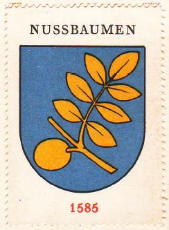 Wappen von/Blason de Nussbaumen