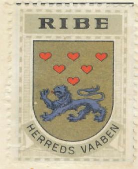 Coat of arms (crest) of Ribe Herred