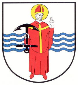 Wappen von Amt Kirchspielslandgemeinde Büsum/Arms (crest) of Amt Kirchspielslandgemeinde Büsum