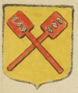 Arms (crest) of Bakers in Saint-Valery-en-Caux