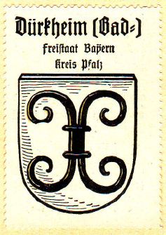 Wappen von Bad Dürkheim/Coat of arms (crest) of Bad Dürkheim
