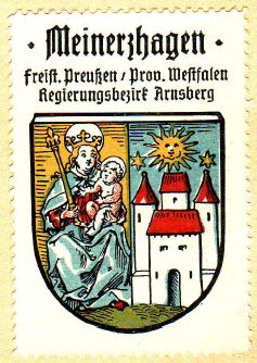 Wappen von Meinerzhagen/Coat of arms (crest) of Meinerzhagen
