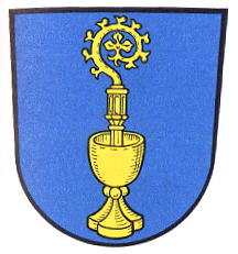 Wappen von Klosterlangheim/Arms (crest) of Klosterlangheim