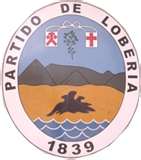 Escudo de Lobería/Arms (crest) of Lobería