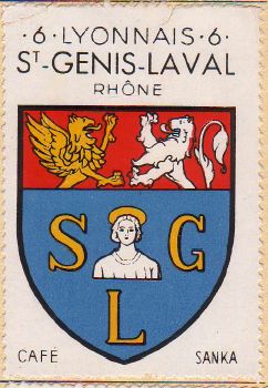 Blason de Saint-Genis-Laval
