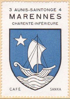 Blason de Marennes (Charente-Maritime)/Coat of arms (crest) of {{PAGENAME