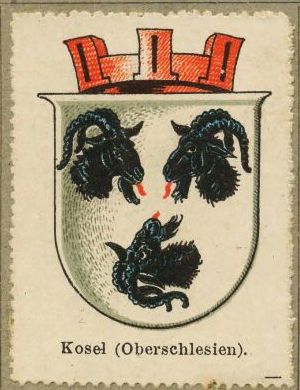 Wappen von Koźle/Coat of arms (crest) of Koźle
