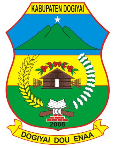 Coat of arms (crest) of Dogiyai Regency