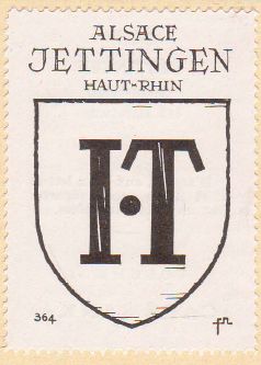 Blason de Jettingen (Haut-Rhin)/Coat of arms (crest) of {{PAGENAME