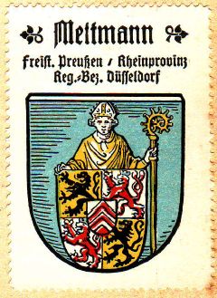 Wappen von Mettmann/Coat of arms (crest) of Mettmann