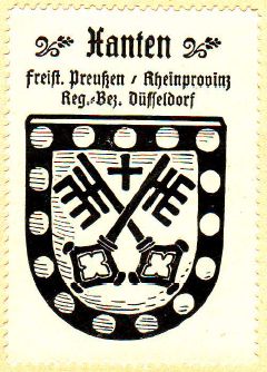 Wappen von Xanten/Coat of arms (crest) of Xanten