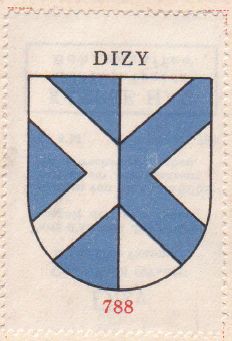Wappen von/Blason de Dizy (Vaud)