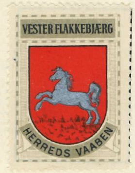 Coat of arms (crest) of Vester Flakkebjerg Herred