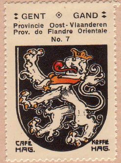 Wapen van Gent - Armoiries de Gand - Coat of arms of Ghent