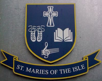 Arms of St. Maries of the Isle School (Cork)