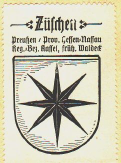 Wappen von Züschen/Coat of arms (crest) of Züschen