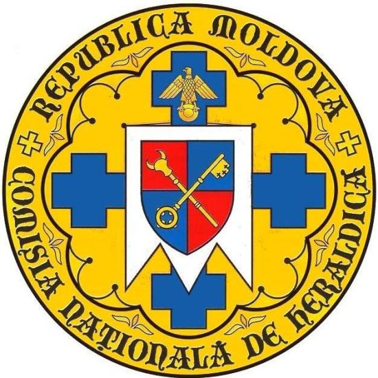 Coat of arms (crest) of National Heraldry Commission of Moldova