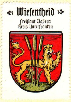 Wappen von Wiesentheid/Coat of arms (crest) of Wiesentheid