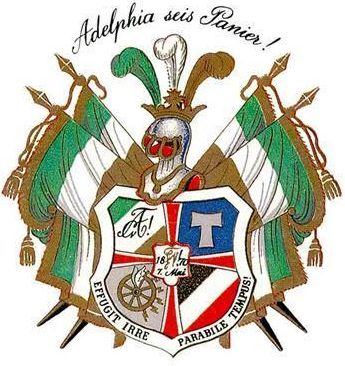 Wappen von Giessener Burschenschaft Adelphia/Arms (crest) of Giessener Burschenschaft Adelphia