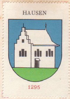Wappen von/Blason de Hausen (Aargau)