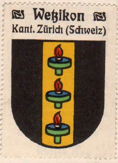 Wappen von/Blason de Wetzikon (Zürich)