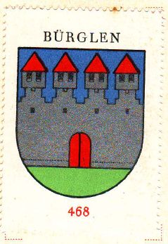 Wappen von/Blason de Bürglen (Uri)