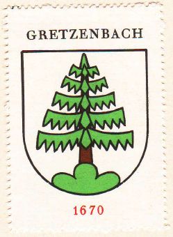 Wappen von/Blason de Gretzenbach