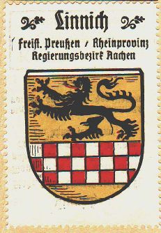 Wappen von Linnich/Coat of arms (crest) of Linnich