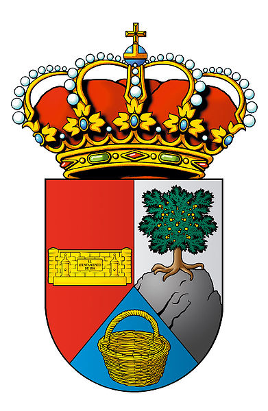 Escudo de Santiuste/Arms (crest) of Santiuste