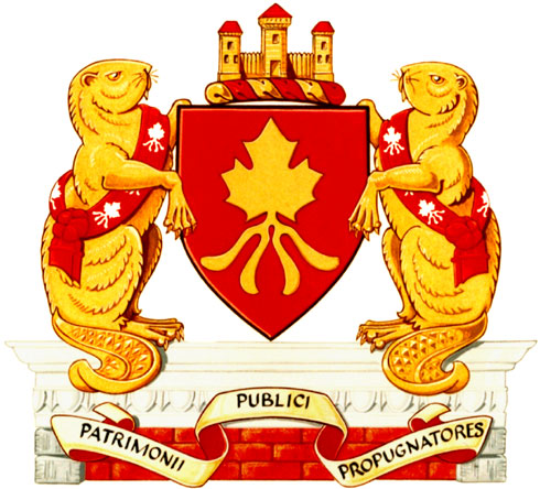 Coat of arms (crest) of Heritage Canada Foundation