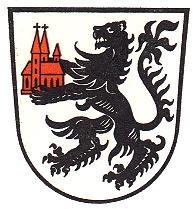 Wappen von Kirchberg an der Jagst/Arms (crest) of Kirchberg an der Jagst