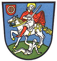 Wappen von Bingen am Rhein / Arms of Bingen am Rhein