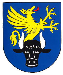 Wappen von Marlow (Mecklenburg-Vorpommern)/Arms (crest) of Marlow (Mecklenburg-Vorpommern)