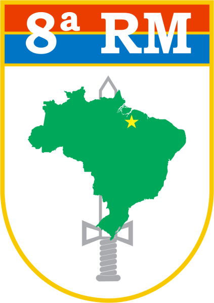 File:8th Military Region, Brazilian Army.png