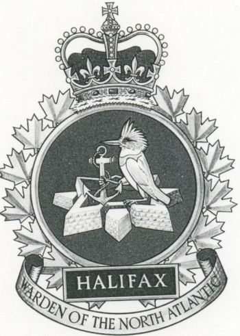 Coat of arms (crest) of the Canadian Forces Base Halifax, Canada