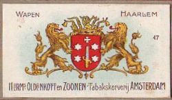 Wapen van Haarlem/Arms of Haarlem