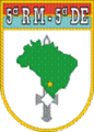 5th Military Region and 5th Army Division, Brazilian Army.png