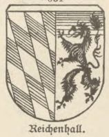 Wappen von Bad Reichenhall / Arms of Bad Reichenhall