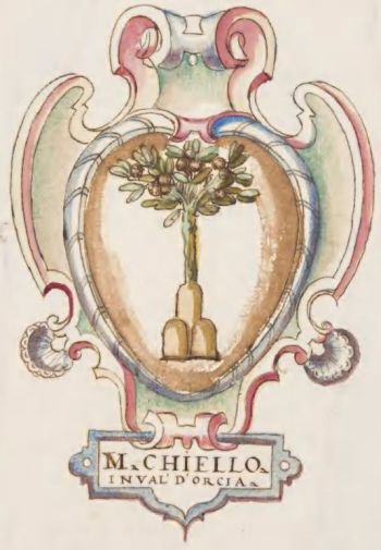 Stemma di Monticchiello/Arms (crest) of Monticchiello