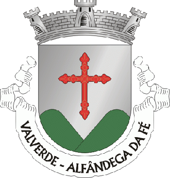 Brasão de Valverde (Alfândega da Fé)/Arms (crest) of Valverde (Alfândega da Fé)